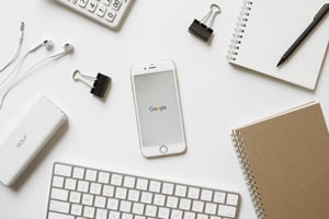 three people in an offic