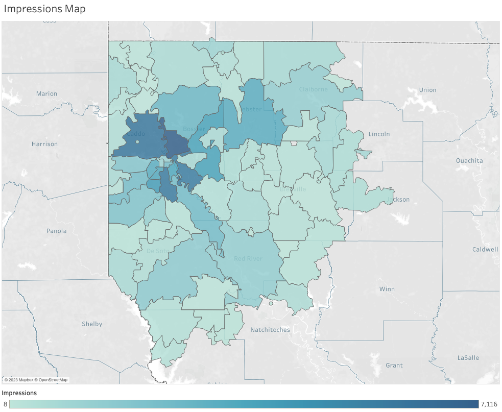 Impression Share Map